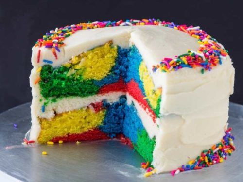 Color Blast Cake